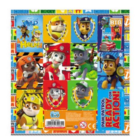 Paw Patrol Ready For Action Stickers Sheet £0.25